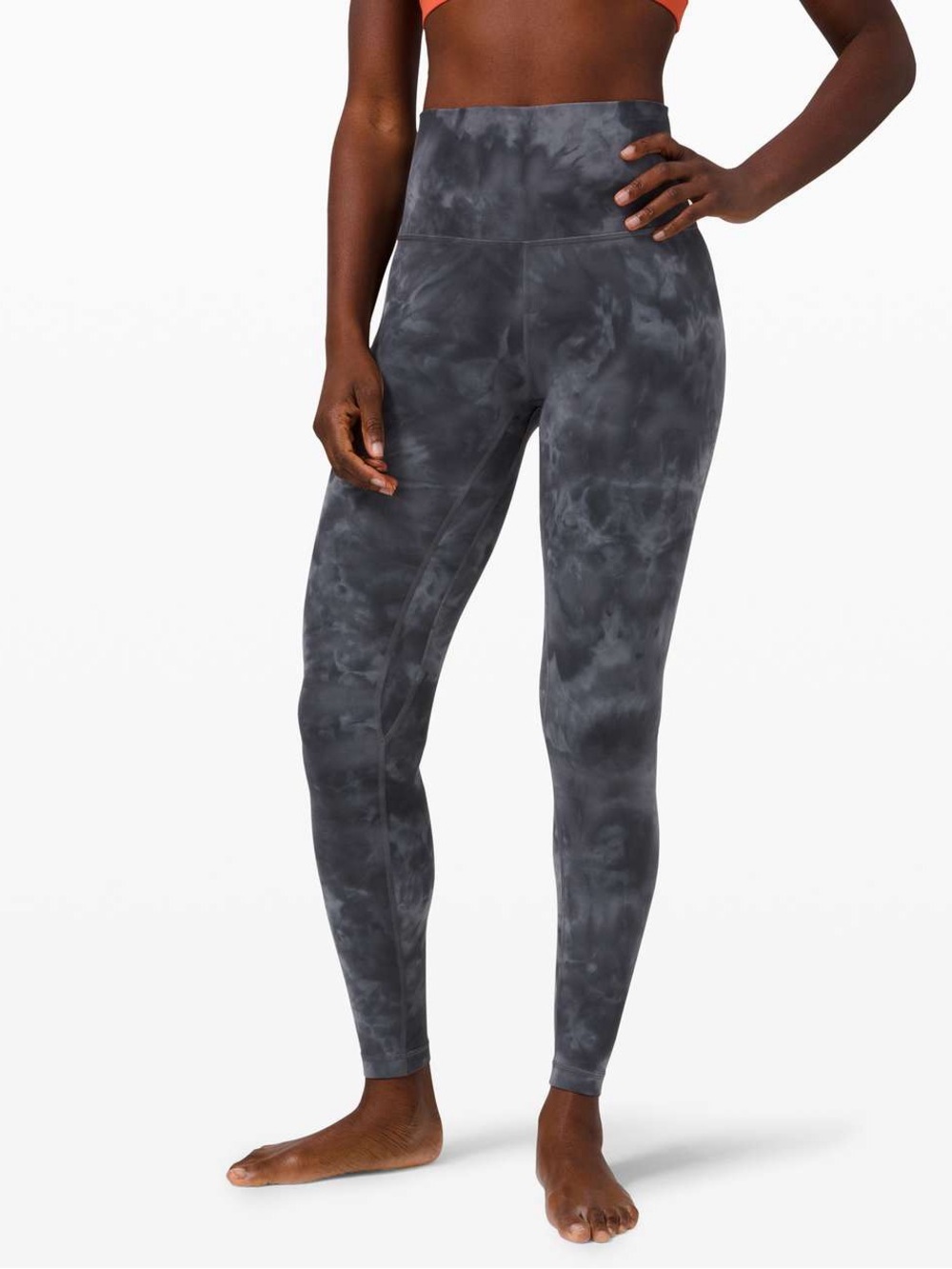Lululemon Align High Rise Leggings- Diamond Dye Pitch Grey Graphite Grey